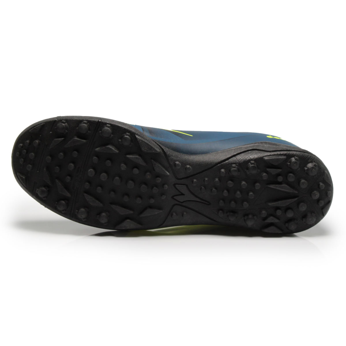 Diadora Chuteira DFAF008-02 SQUADRA II SCTY AzulPretoAmarelo Neon Sint -1-
